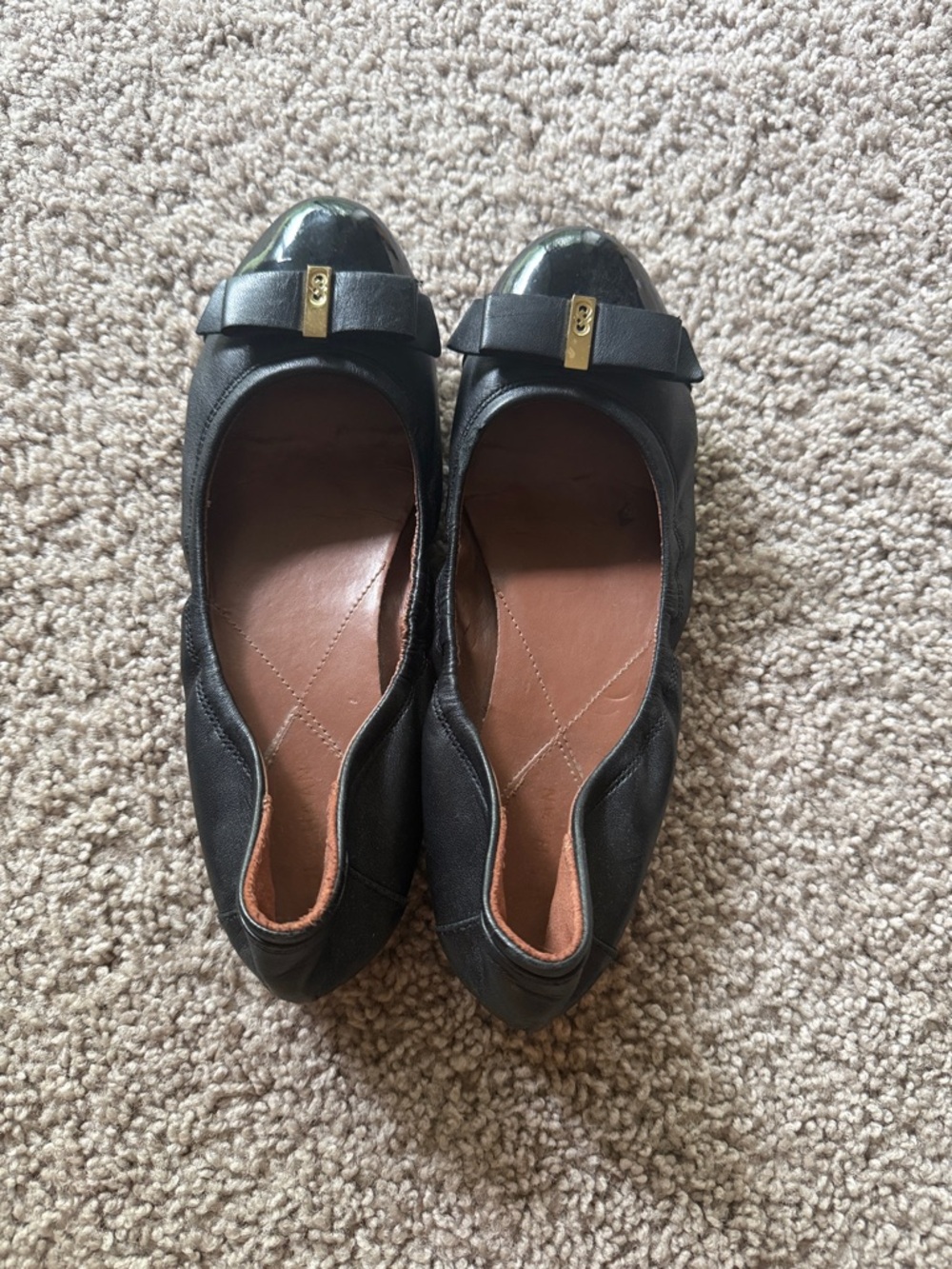 Cole haan flats 7.5 worn once